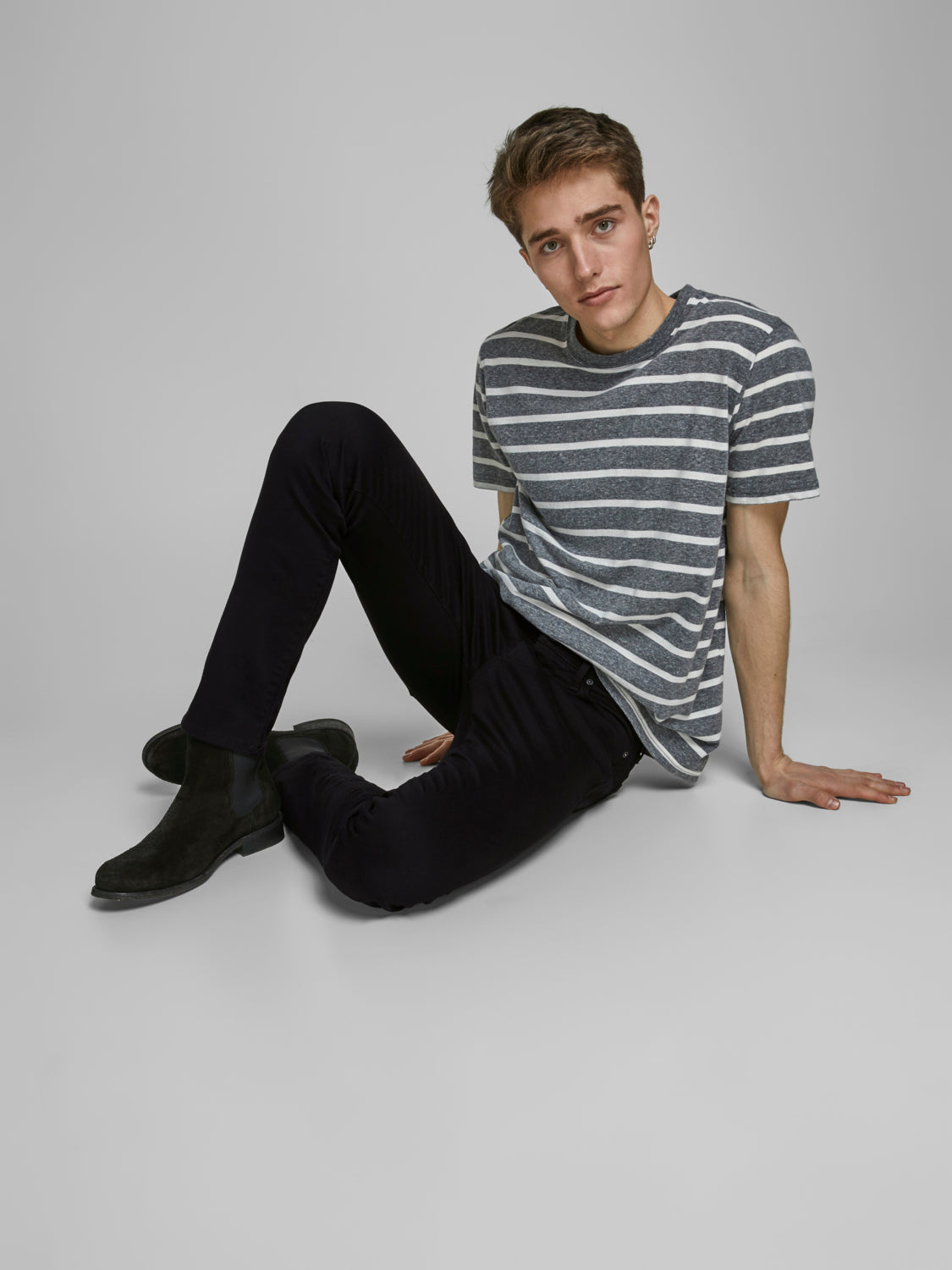 JJIGLENN Jeans - Black Denim